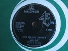 BILLY FURY - WHY ARE YOU LEAVING?   OLD SWEET ROLL (HI-DE-HO)  1970 PARLOPHONE