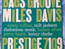 MILES DAVIS BAGS GROOVE RE-ISSUE FRENCH LP PRESTIGE LP DISTRIBUTION CARRERE 1983