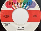 VANNI CATELLANI Amado JAZZ POPCORN MAMBO PROMO 45 *hear*