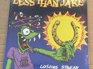 Less Than Jake - Losing Streak LP 25th Anniv. Yellow Black Splatter /500 NM