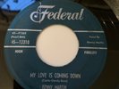 KENNY MARTIN - MY LOVE IS COMING DOWN / I'M THE JIVIN MR LEE - FEDERAL  12310.