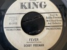 Bobby Freeman Northern Soul Funk rare 45 FEVER WHITE LABEL PROMO KING