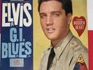 Elvis Presley LP G.I. Blues RCA LPM-2256 VG+ / VG+ Rare Sticker Original 1960