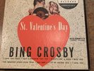 Bing Crosby St. Valentines Day 45 RPM Record Set Decca 9-116 4 Records Near Mint