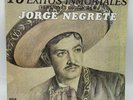 Jorge Negrete 15 Exitos Lp Record Vinyl Vg+ 12” 33 rpm Mariachi