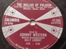 CANADA  1958 JOHNNY WESTERN The Ballad of Paladin / The Guns Of Rio Muerto 78