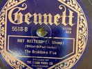 Gennett 5518 Bucktown Five /Happy Harm HOT MITTENS Stomp 1924  jazz 78 rpm E-/V+