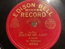 HOWARD GODFREY WALDORFIANS FIRST RECORD: LOUISE/EXCUSE ME LADY(E-/V+)