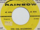 NEIL LEWIS Cha Cha Mysterioso RAINBOW 45 Latin popcorn mambo 1956 7” HEAR