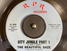 BEAUTIFUL DAZE City Jungle Part 1 45 Garage Psych Fuzz RPR R-101DJ Blue / Hear