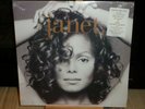 JANET JACKSON JANET CLEAR LP THAT'S THE WAY LOVE GOES IF AGAIN BEACUSE OF LOVE