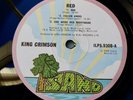 KING CRIMSON Red 1974 UK ISLAND 1st PRESS w/BLUE INNER NEAR MINT