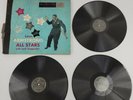 LOUIS ARMSTRONG ALL STARS WITH JACK TEAGARDEN 1947 RCA VICTOR 3x 78RPM HJ-14 VG+