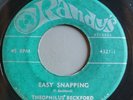 REGGAE - THEOPHILUS BECKFORD 45 GRANDY'S 4321 EASY SNAPPING VG