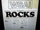 WSAI Presents Rocks (1977 U.S. White Label Gold Foil Stamped Promo LP Sampler)