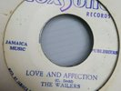 THE WAILERS- Love & Affection/Teenager In Love (Coxsone) 7'' Reggae Vinyl (used)