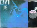 KENNY G - Live [ 1991 Korea 1st Vinyl ] 2LPs GF Insert Arista MICHAEL BOLTON