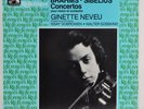 NEVEU - DOBROWEN SÜSSKIND - BARAHMS SIBELIUS Violin Concerto - LP EMI France