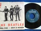 BEATLES ORIGINAL SINGLE EMI ODEON SPAIN SPANISH SLEEVE PAPER RARE COVER GREAT
