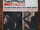 THELONIUS MONK In Action RIVERSIDE WHITE LABEL 12-262 UK 1st Press VINYL LP EX
