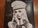Poppy Am I A Girl? Vinyl Record Signed 2xLP Gray Marble Colored