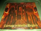 2002 Enthroned Carnage in Worlds Beyond LP Vinyl Record Very Good Condition