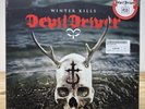 DEVILDRIVER - WINTER KILLS LP RSD 2020 RED/WHITE SPLIT VINYL NUMBERED & POSTER