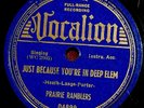 Prairie Ramblers Just Because You're in Deep Elem 78 PLAY GRADED Fully Tested