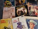 9 Record Lot, Hank Williams, Mearle Haggard, Outlaws, Honky Tonk Piano,more...