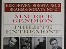MAURICE GENDRON cello P.ENTREMONT ?piano BEETHOVEN BRAHMS Columbia MS 6135 ED1