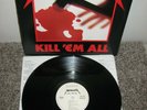 METAL LP - METALLICA - KILL EM ALL - DMM / PROMO - 1983 - ELEKTRA