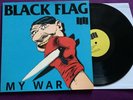 Black Flag LP My War, Henry Rollins Hardcore Punk Vinyl
