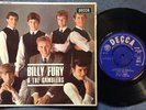 BILLY FURY & THE GAMBLERS rare E.P., UK 1965 / BEAT MOD ROCKABILLY / EX++
