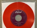 THE BEATLES LUCY IN THE SKY WITH DIAMONDS/WHEN I'M 64 RARE RED VINYL 45 CEMA