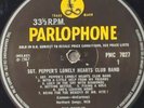 THE BEATLES SGT. PEPPERS LONELY HEARTS CLUB BAND 1967 UK VINYL LP MONO PMC 7027