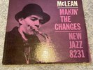 Jackie Mclean; Makin' The Changes; New Jazz 8231; DG; Bergenfield; RVG; First OG