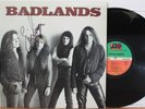 BADLANDS Self Titled LP (Atlantic 81966-1, orig 1989) VG++ Hard Rock, Signed