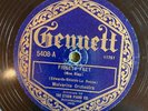 Gennett 5408 Wolverine Orchestra (BIX ) FIDGETY FEET 1924  Jazz 78rpm RARE ONE