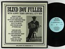 Blind Boy Fuller - With Sonny Terry & Bull City Red LP - Blues Classics VG+