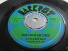LITTLE BOY BLUE..DARK END OF THE STREET. RARE UK 1ST ISSUE JACK POT LABEL JP-701