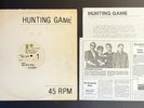 HUNTING GAME Rules TEST PRESSING w/PRESS KIT 12