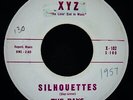 THE RAYS Silhouettes & Daddy Cool  Classic Doo Wop 45 XYZ #X-102