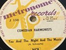 Comedian Harmonists The Donkey Serenade / You And The Night And The Music