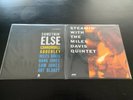 2 Miles Davis Vinyl LP Records (Steamin', Somethin' Else) Cannonball Adderley