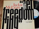 Jackie McLean Let Freedom Ring NM  NY Ear Mono Blue Note lp Billy Higgins