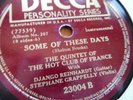DJANGO REINHARDT GRAPPELLAY Lilly Belle May June HOT CLUB DE FRANCE 1935 78  VG+