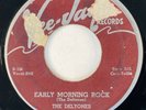 DELTONES Early Morning Rock / I'm Coming Home Vee Jay Doo Wop R&B Rocker 45 HEAR