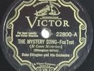 Duke Ellington/Mills' Blue Rhythm Band - The Mystery Song/Moanin' - Victor 22800