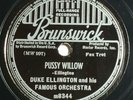 Duke Ellington - Pussy Willow / Subtle Lament - Brunswick m8344, 78 rpm