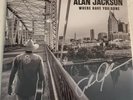 Alan Jackson signed auto Where Have You Gone Vinyl LP